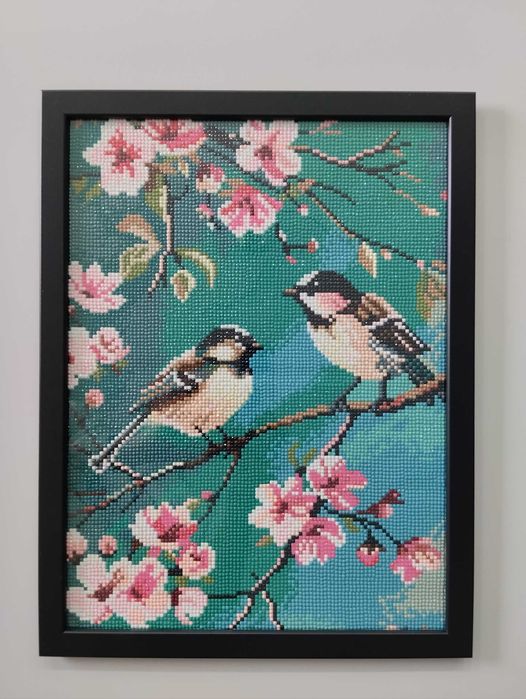 Haft diamentowy gotowy obraz