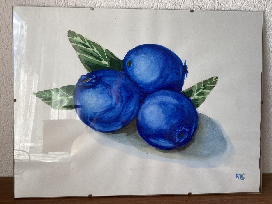 Картина акварель папір 30*40