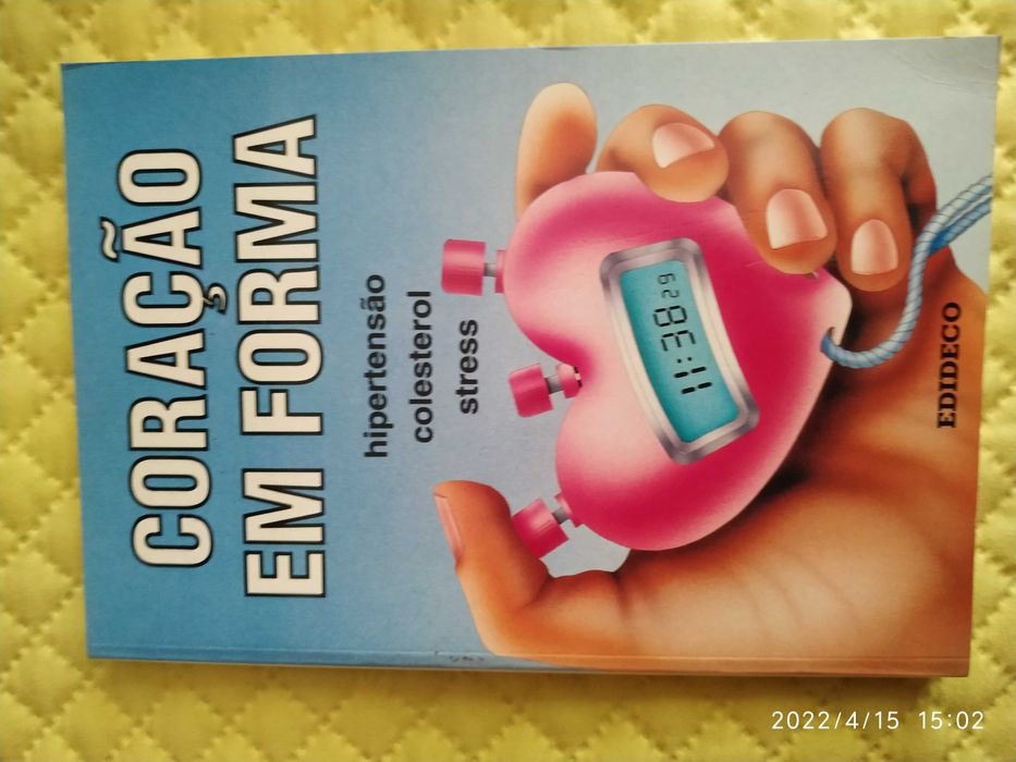 Livro "Coração em forma", da EDIDECO