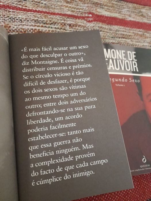 NOVOS Segundo Sexo I e II Simone de Beauvoir