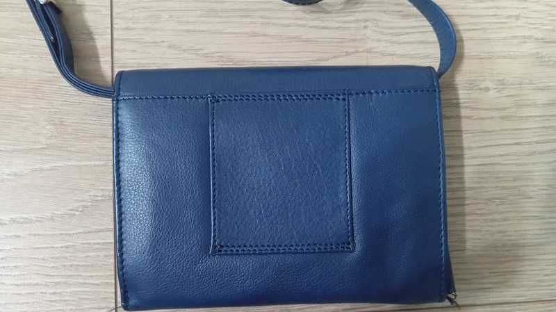Granatowa mini torebka Wittchen