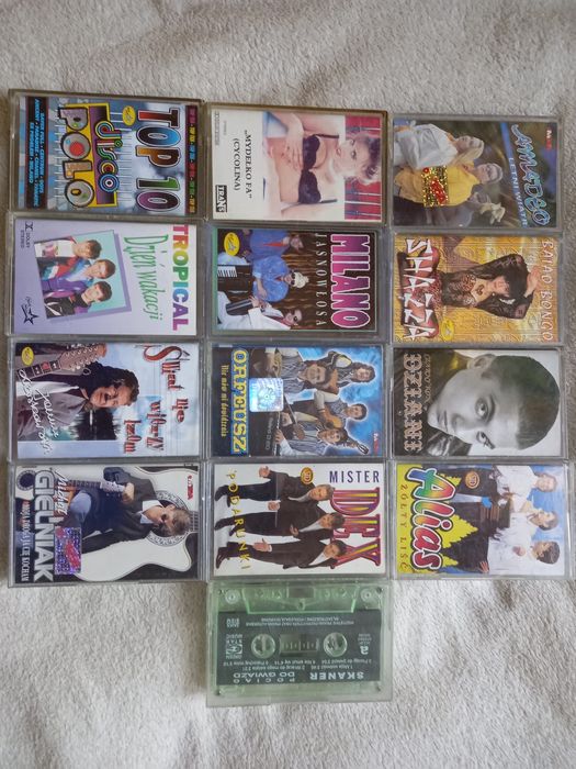 Zestaw 13 kaset disco polo.