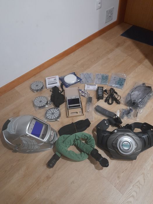 Máscara de soldar ventilada