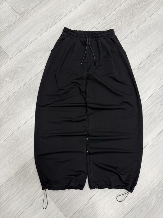 Спортивні штани широкі чорні baggy sweatpants широкие спортивки бегги
