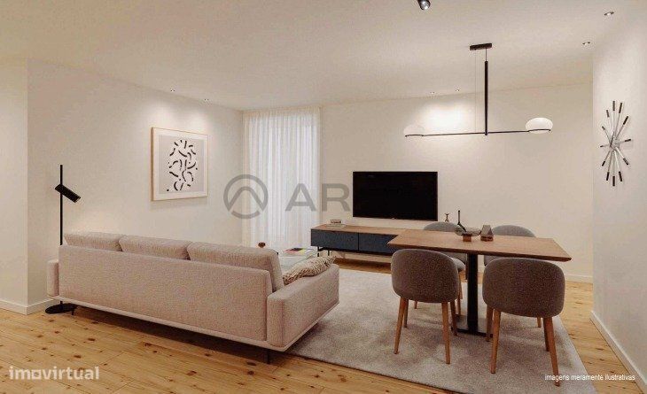 Apartamentos T1 no centro da cidade
