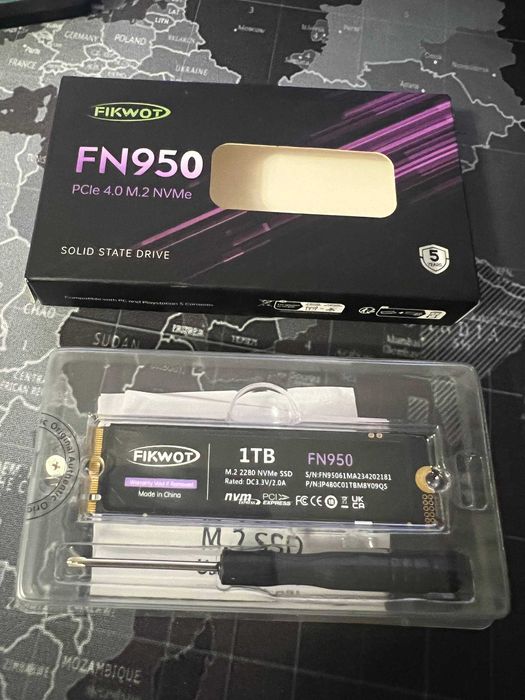 Продам ssd FIKWOT FN950 1tb