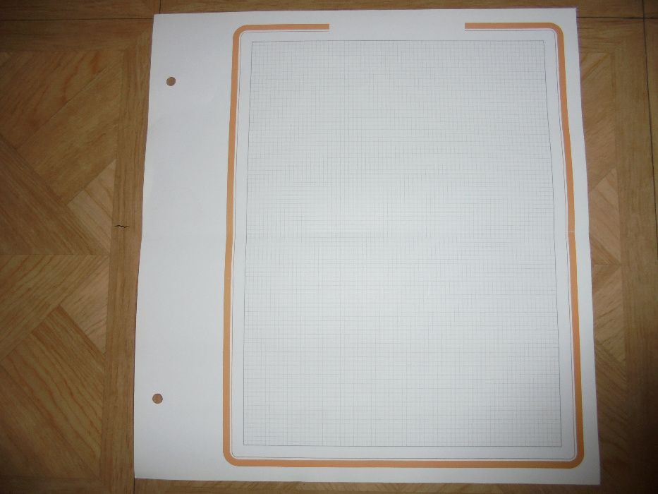 SELOS - Folhas quadriculadas para montagem de Albuns