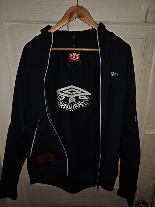 Винтажная олимпийка Umbro Pro Training / Зипка Умбро легит
