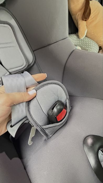 Автокрісло Britax Römer DUALFIX iSENSE (Midnight Grey) зі платформою
