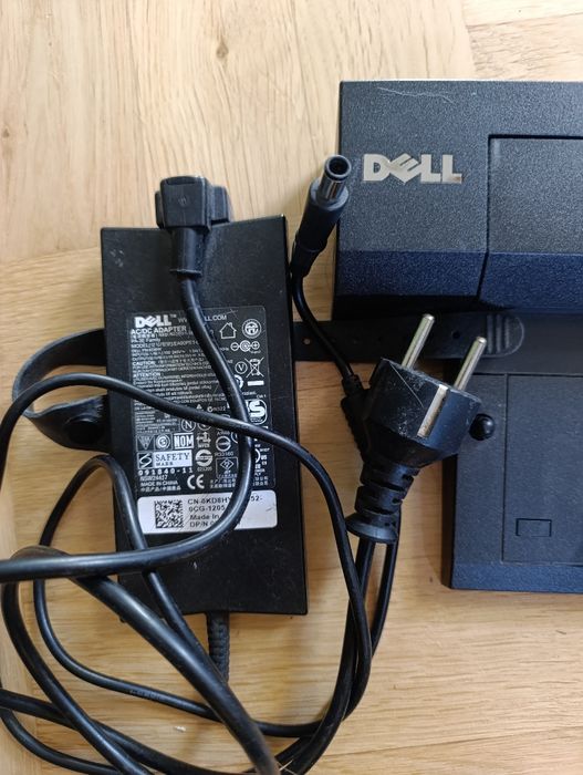 Dell zasilacz i stacja dokująca - oryginalne