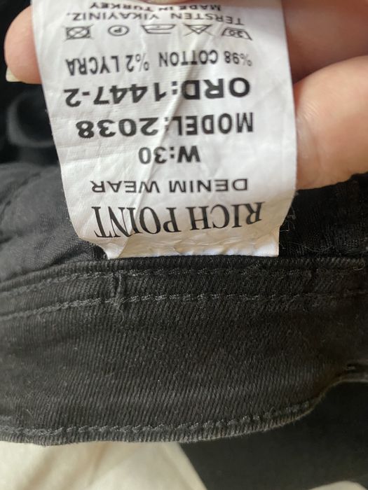 Джинси чорні на підлітка