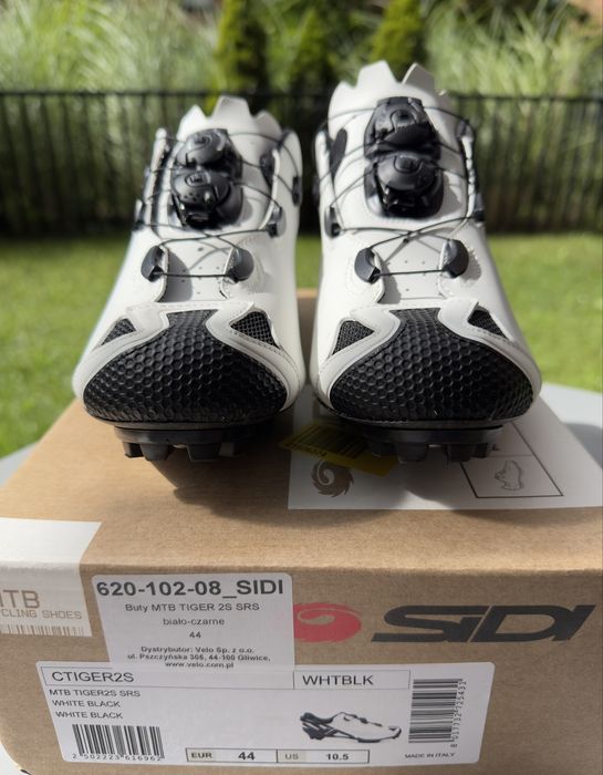 SIDI MTB Tiger 2S SRS Carbon r. 44 BIAŁE – FV 23%