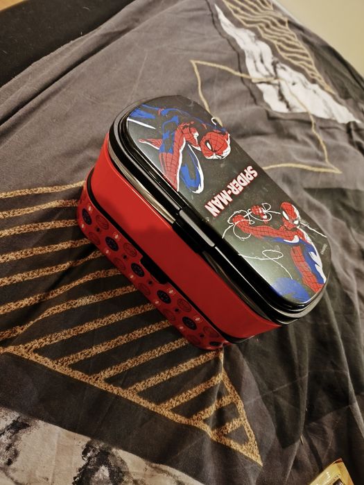 Śniadaniowke Spiderman sztućce