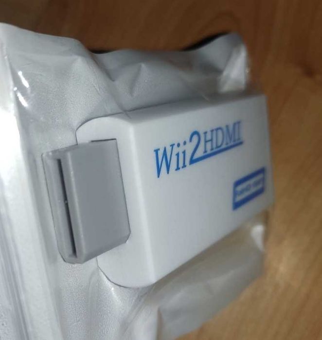 Adaptador para ligar a Nintendo Wii à TV por HDMI