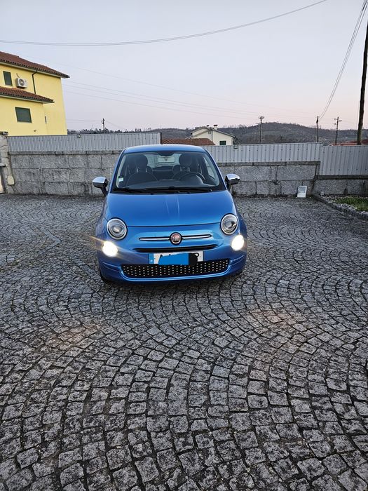 Fiat 500 1.2 Mirror | 2017 | Azul | 78.000 km
