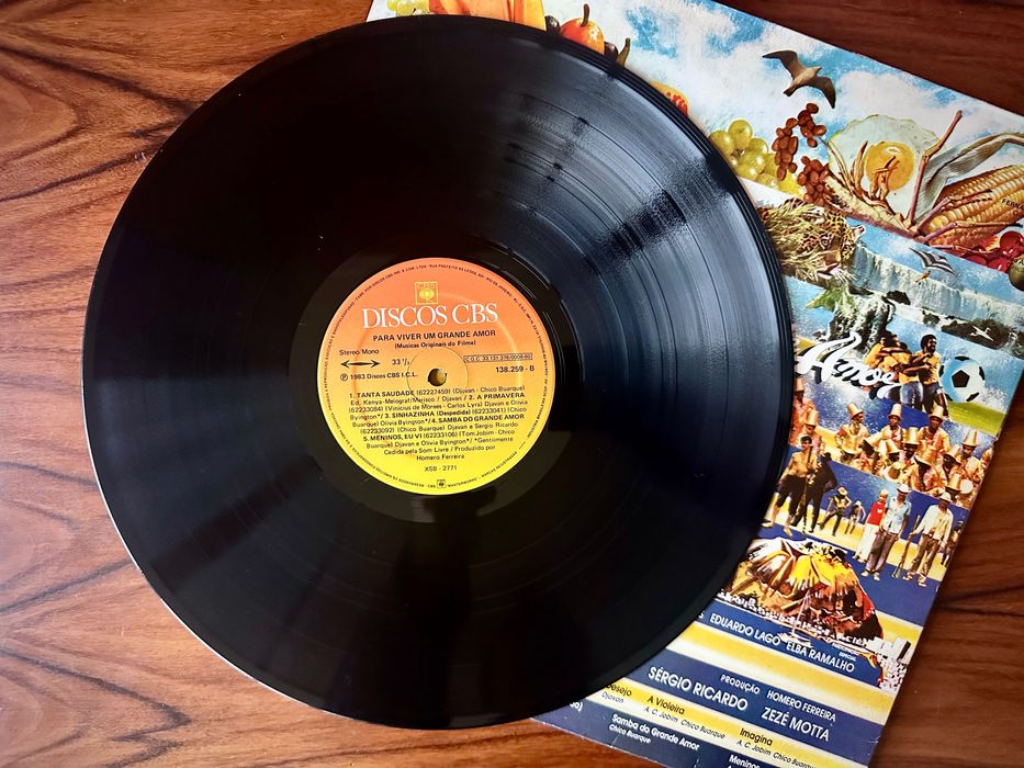 Disco vinil Para viver um grande amor