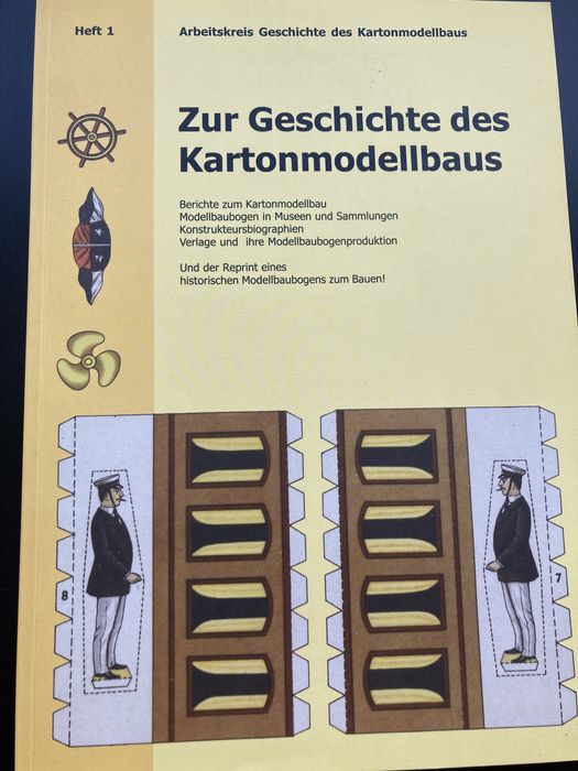 O historii modelarstwa kartonowego, AGK wydanie 1