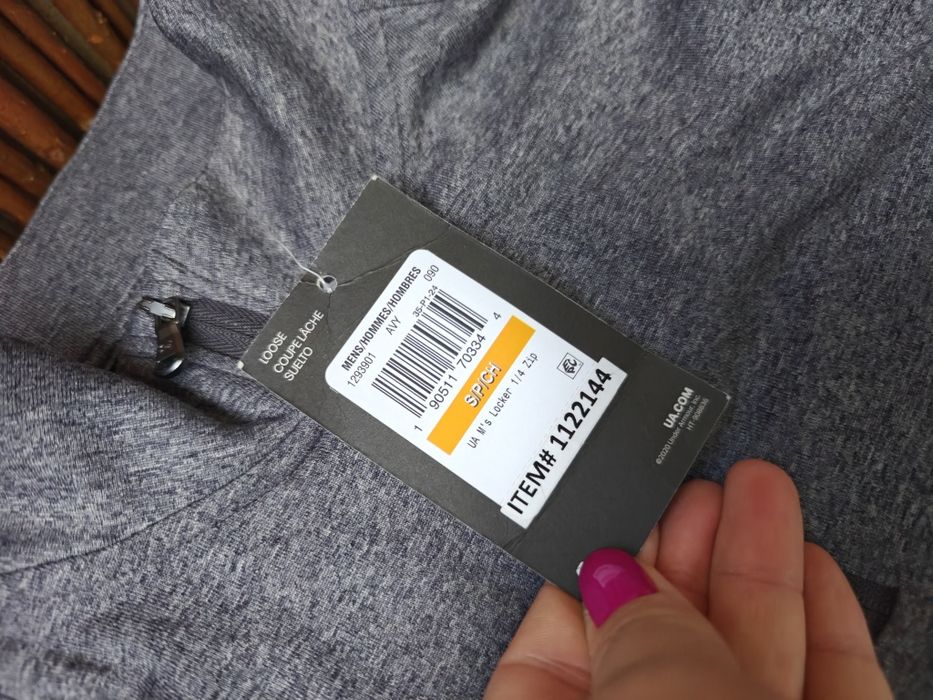 Under Armour bluzka długi rękaw sportowa męska S
