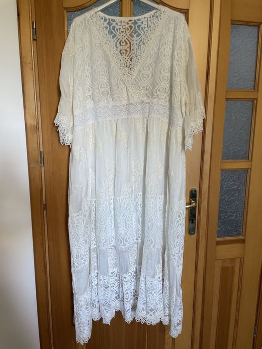 Sukienka plazowa boho