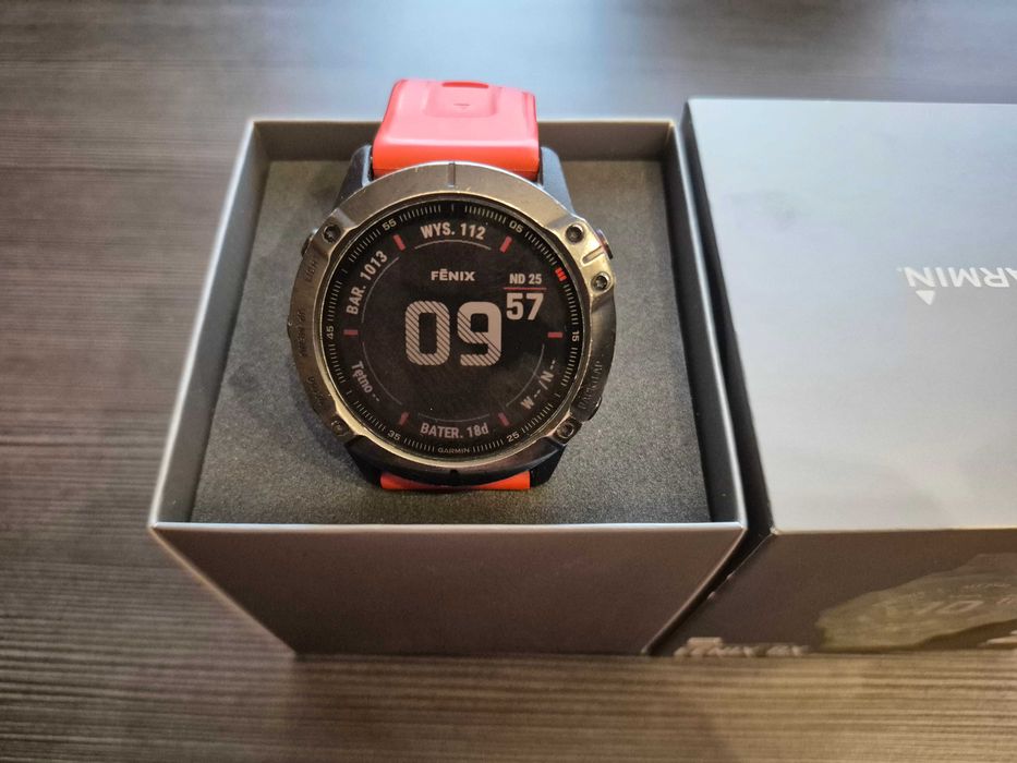 Garmin Fenix 6X PRO 51mm Mapy Komplet