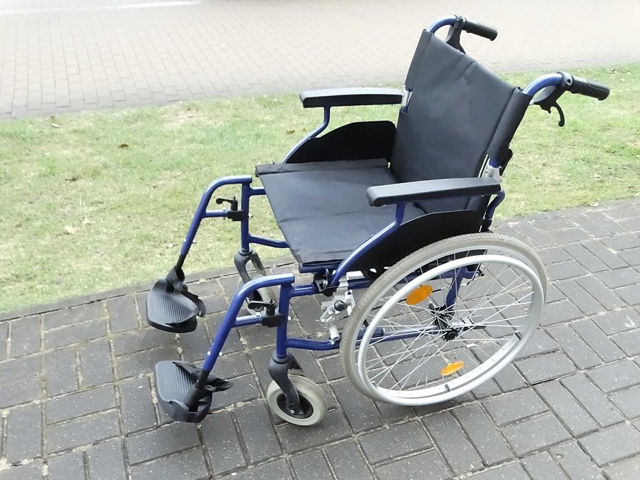 Wózek inwalidzki aluminiowy REHASHOP Bison 2