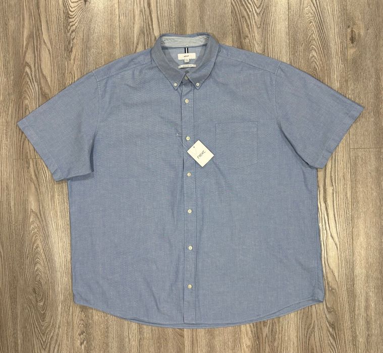 Next 4XL Хлопковая Мужская Regular Fit тенниска рубашка XXXXL xxxl 4xl