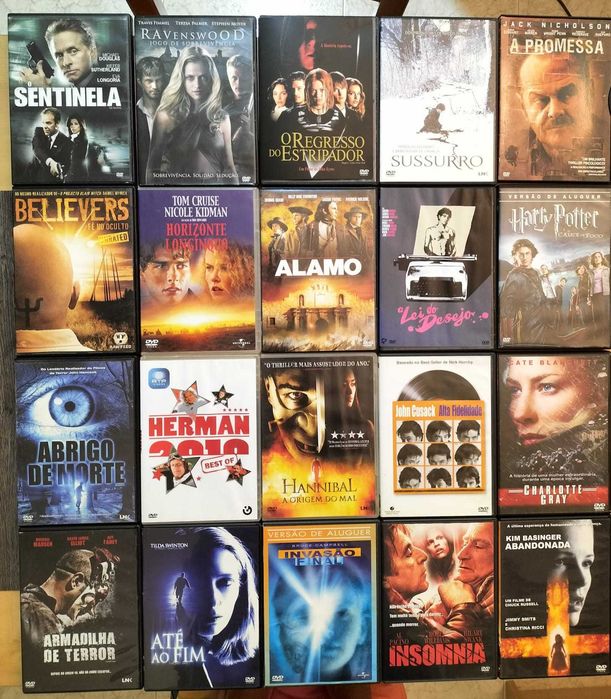 Vendo Coleção DVD (alguns filmes raros)