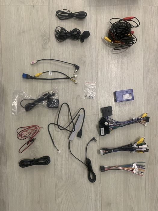 Kit multimedia Android para ford 2009/2017 Ecrã-moldura-chicote