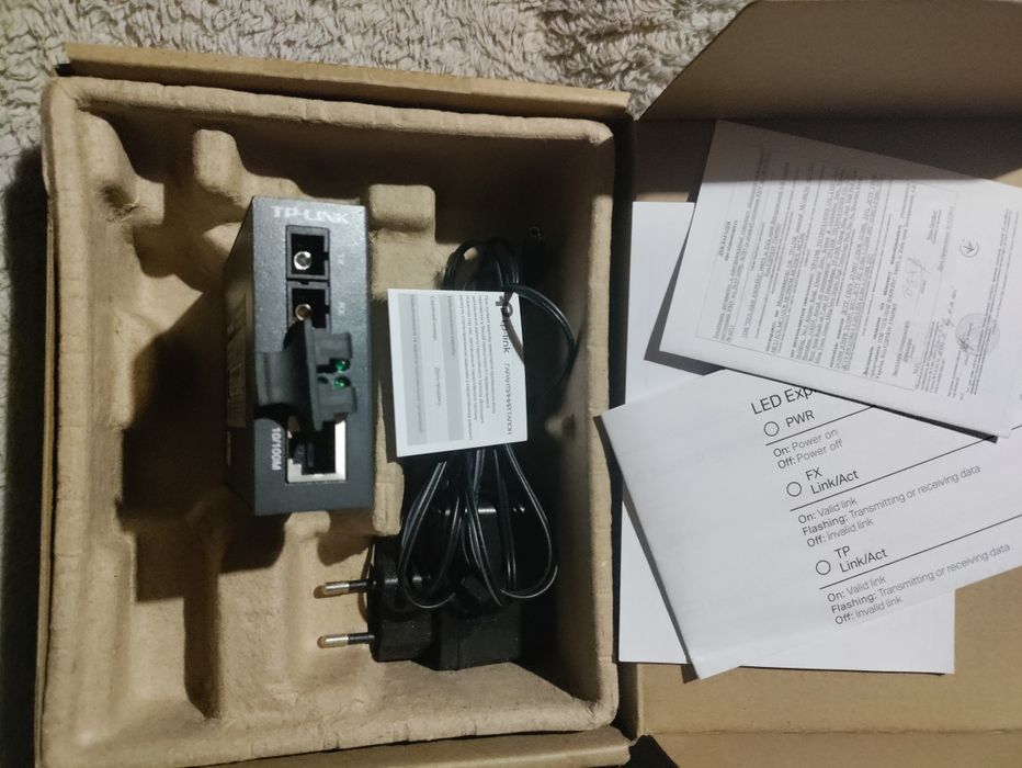Медіаконвертор TP-Link MC110Sc