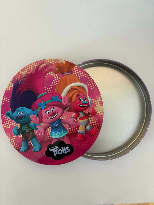 Pudełko blaszane puszka Trolle