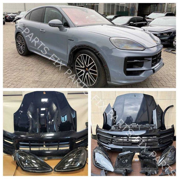 Крила Porsche Cayenne, S, GTS, Turbo, Turbo S, E-Hybrid, Coupe + капот