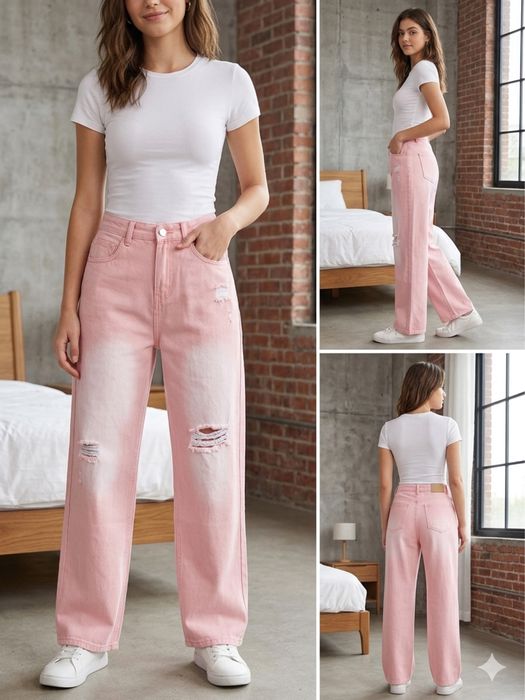 Джинси рожеві, с-м