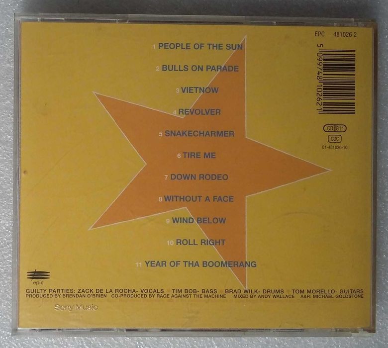 Rage Against The Machine - Evil Empire- CD