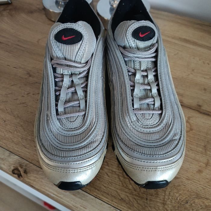 Buty Nike air max 97 srebrne 39