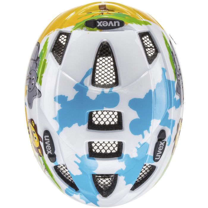 Kask rowerowy dziecięcy UVEX Kid 2 dla dziecka w zwierzatka