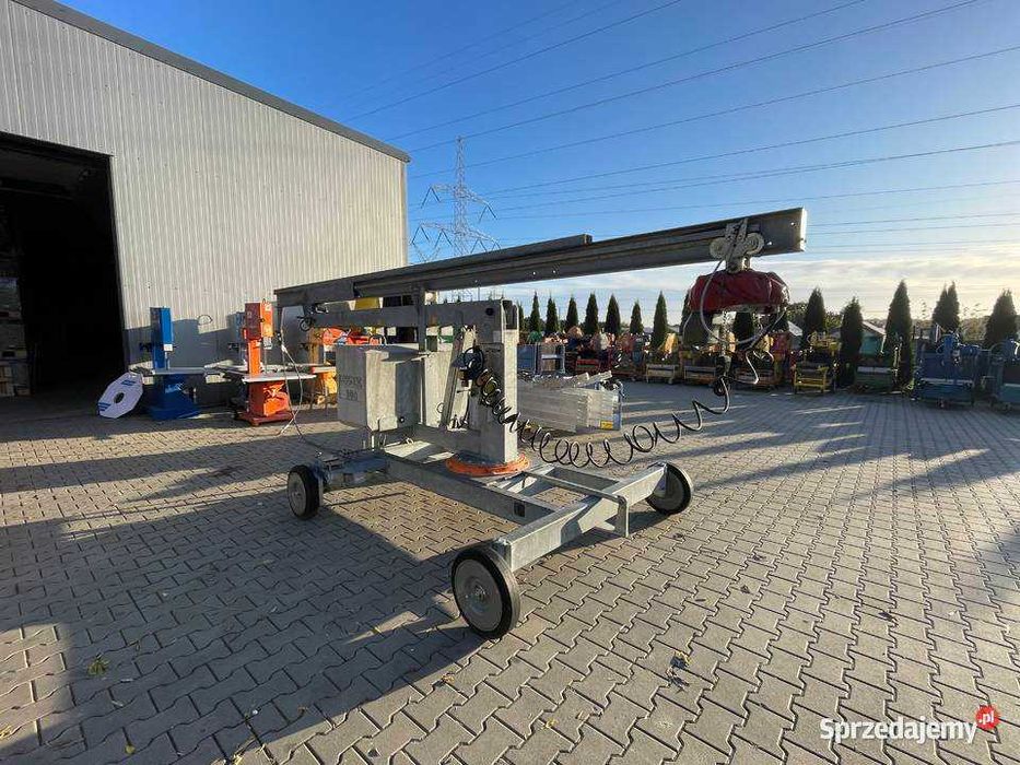 Mini Dźwig budowlany LISSMAC LMK 400 TFE Minikran Silka Bloczki żuraw