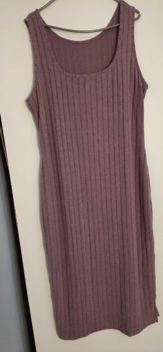 Długa sukienka na ramiączkach ciążowa lato długa