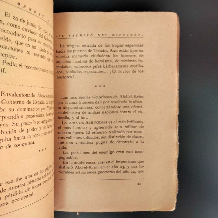 1923 / 1930 El Archivo del Dictador...