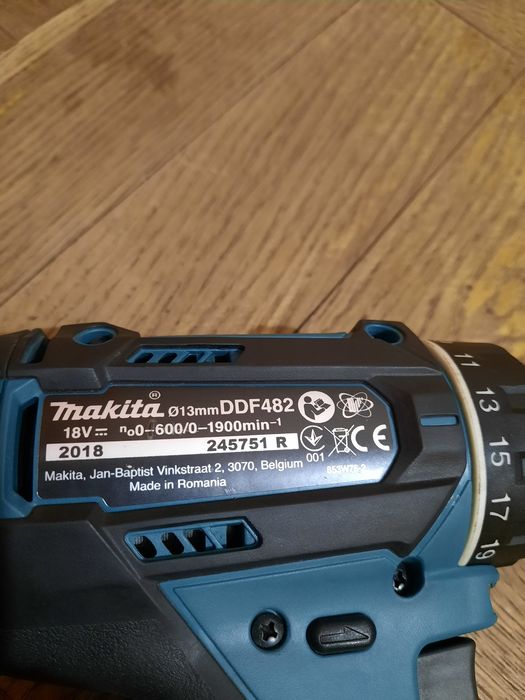 Стан нового,комплект!!Акумуляторний шуруповерт Makita DDF 482+акб(3аг)