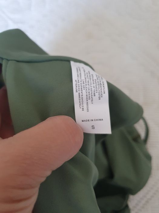 Fato de banho cavado Tamanho S