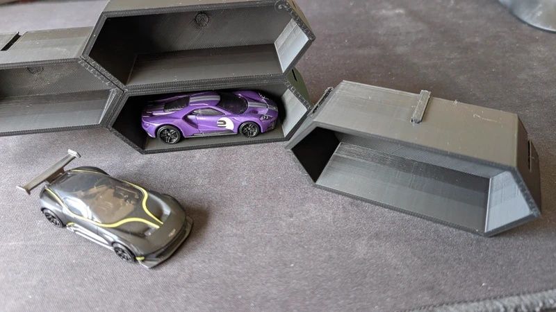 Expositor coleção Hot Wheels (4 unidades)
