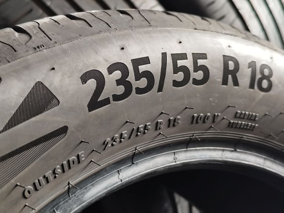Резина, шины R-18 235/55 100V "Continental " EcoContact 6