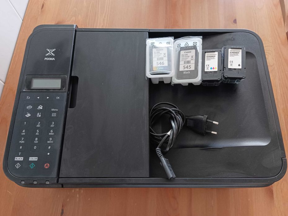 Impressora multifuncoes com fax canon mx495