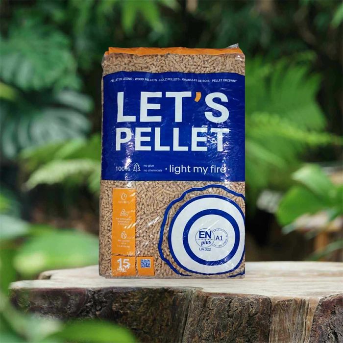 Pellet drzewny EnPlus 6mm - Lets Pellet Gwarancja bez spieku
