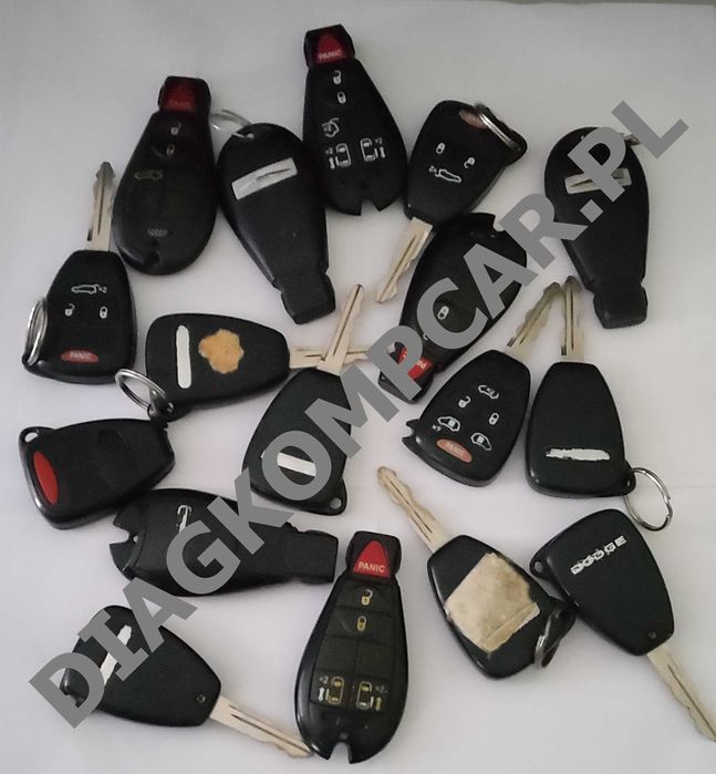 Kluczyki keyless z pilotem dodge Europa Usa