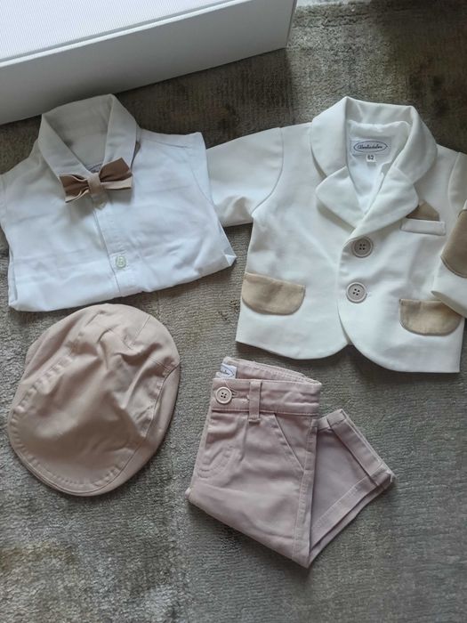 zestaw Patryk ubranko na chrzest Abrakadabra 62