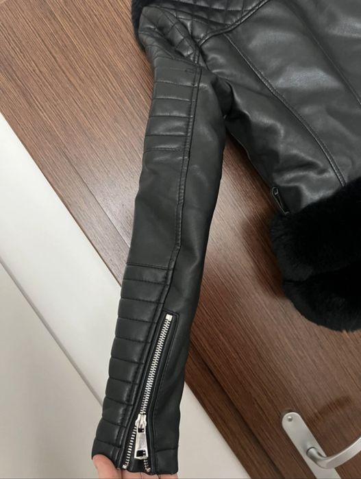 Damska kurtka skora ekologiczna