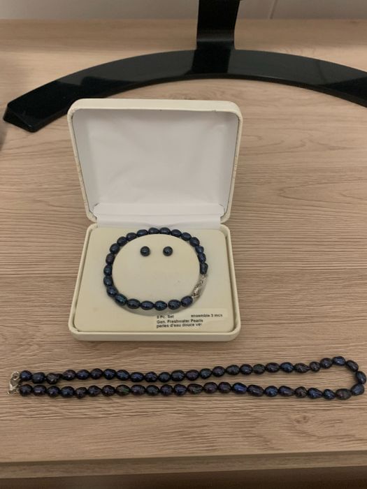 Conjunto de perolas azul