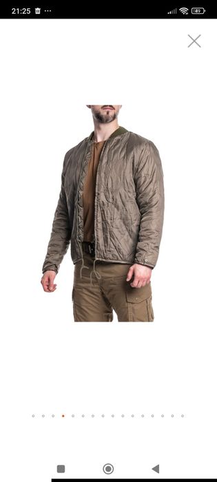 Лайнер подстёжка Куртка Brandit M65 GIANT PARKA OLIVE р. M