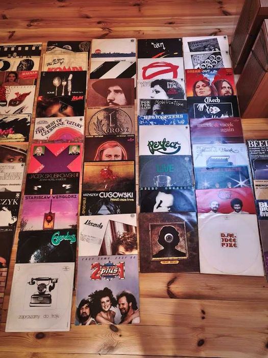 Płyty winylowe - Lata 80' - ZAMIANA